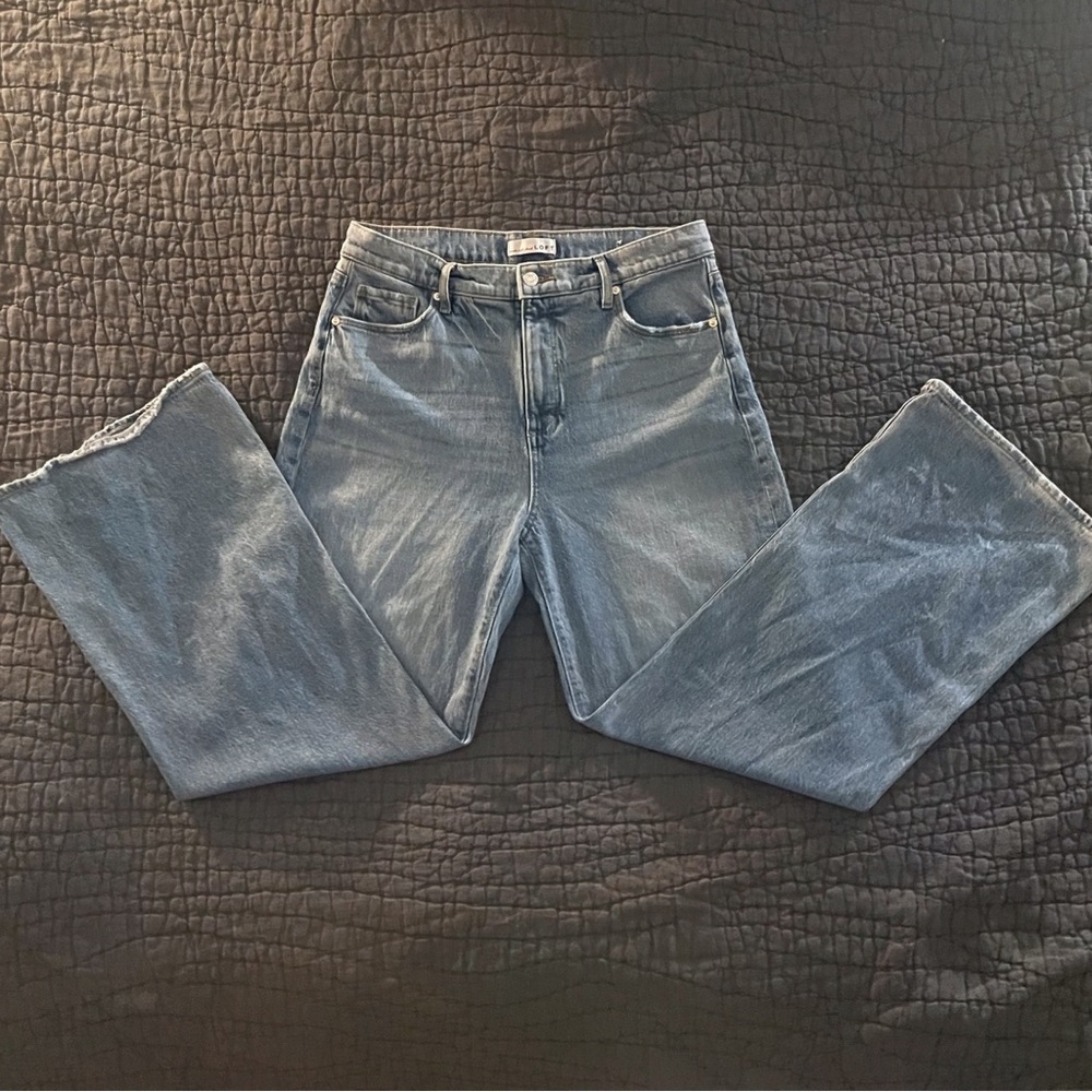 LOFT Wide Leg Jeans